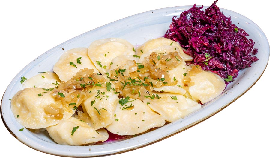 Pierogi ziemniaczano-grzybowe